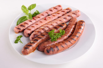 grilled sausage