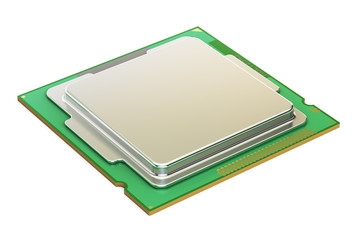 CPU computer processor unit, 3D rendering
