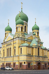 Fototapeta na wymiar Saint Petersburg, St. Isidore Church