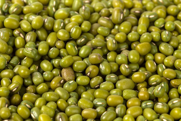 Mung beans background