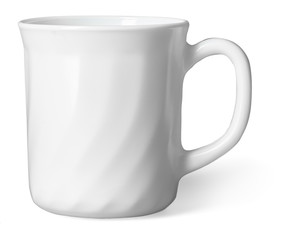 cup isolated on white background