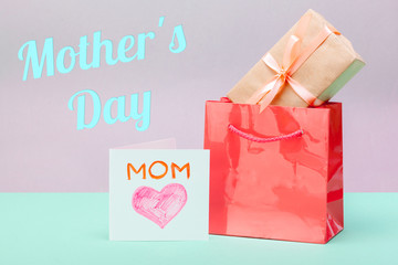 Happy Mothers Day gift with Best Mom Ever greeting card