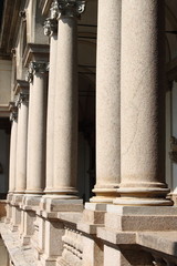 Fototapeta premium Columns in a cloister