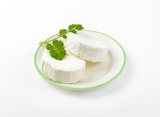 Soft ripened white cheese