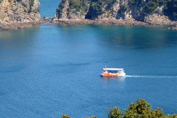 日南海岸　観光船　宮崎県日南市