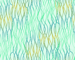 Abstract artistic background with curled pattern. Vector vintage illustration of curled lines pattern. Marble or acrylic texture imitation. Abstract diffusion colorful background