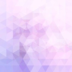 Abstract vector background with triangles. pink geometric vector illustration. Creative design template.