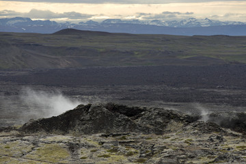 Geothermal Fields of Krafla Iceland