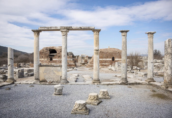 Unesco Heritage Site of the Ancient City of Ephesus, Selcuk, Turkey
