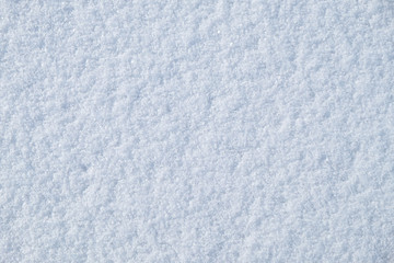 surface of freshly fallen snow