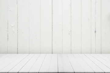 Old wooden wall with old wooden plank or wooden floor. Old wooden texture. Abstract background.