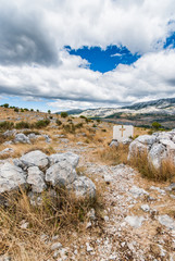 Croatian moutains in Podstrana near Split, Dalmatia, Croatia
