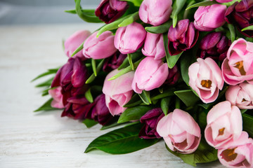 Tulpen Blumenestrauß