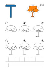 Drawing tutorial for kids.