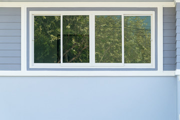 Modern residential window interior