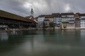 Holzbrücke in Olten