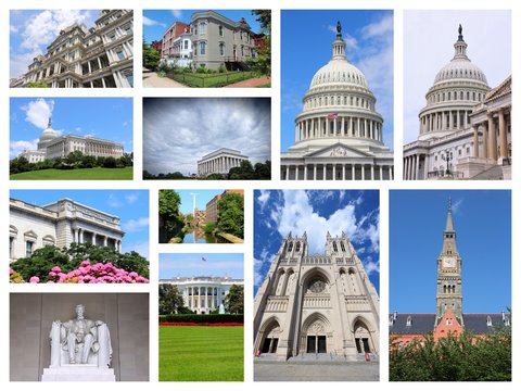 Washington USA - photo collage