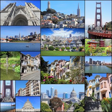 San Francisco - photo collage
