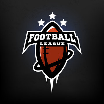American football league logo.