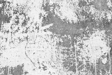 Wall fragment with scratches and cracks