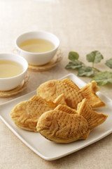 たい焼き　Japanese confectionery　Taiyaki