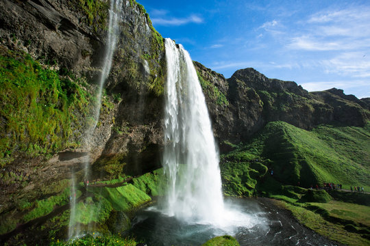 The Beautiful Seljalandsfoss Waterfalls of South Iceland