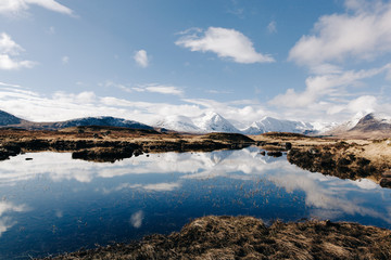 Fototapeta na wymiar Glencoe in Scotland