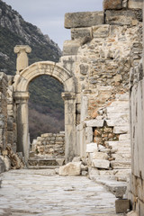 Fototapeta premium Unesco Heritage Site of the Ancient City of Ephesus, Selcuk, Turkey