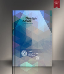 Cover design. Colorful picturesque backgrounds for books, brochures, notebooks.
