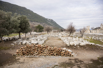 Unesco Heritage Site of the Ancient City of Ephesus, Selcuk, Turkey