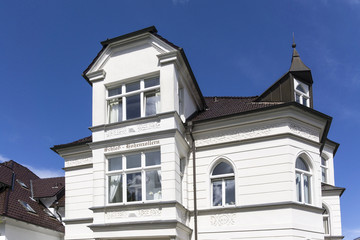 Typical baltic sea architecture of Germany
