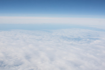 Naklejka premium Clouds from above 2