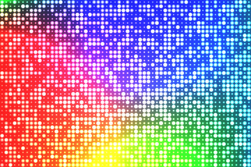 holographic foil with  round