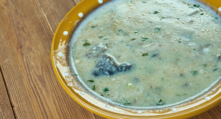 German Pilzsuppe