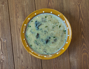 German Pilzsuppe