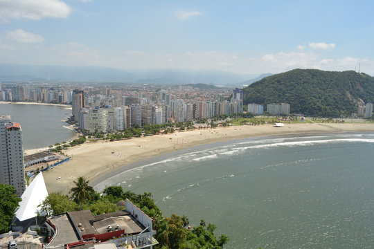 Santos, cidade do litoral sul paulista.