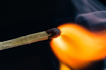 The time of the fire matches Tail of fire