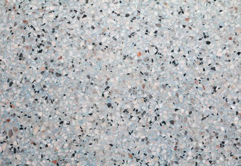 Stone wall texture,Terrazzo Marble surface floor pattern and blue color  for background