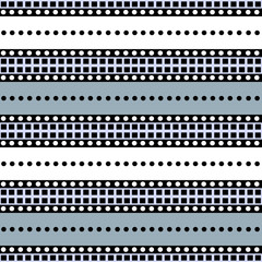 Seamless vector decorative hand drawn pattern. ethnic endless background with ornamental decorative elements with traditional etnic motives, tribal geometric figures. Print for wrapping, background