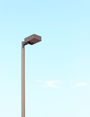 Light poles and sky