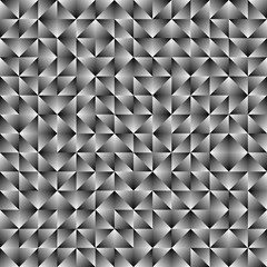 Monochromatic geometric pattern.