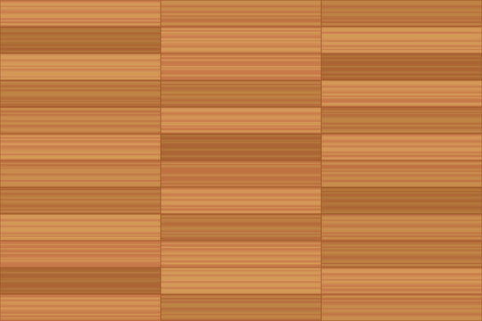 Stack bond parquet - vector illustration of a parallel flooring pattern - seamless extension of this wooden segment in all directions possible.