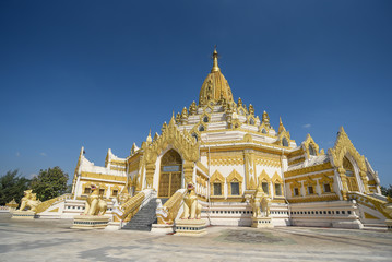 Buddha Tooth Relic Pagada in Yangon, Myanmar