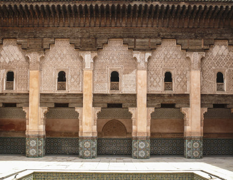ancient mosque in morokko