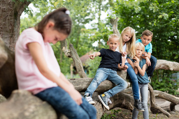 Mobbing auf dem Schulhof