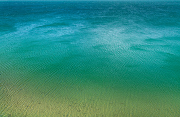 tropical beach with turquoise water
