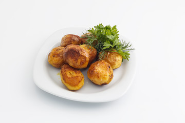 Baked potatoes