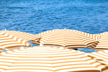 beach umbrellas