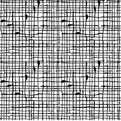 Vector background of grunge intersecting lines