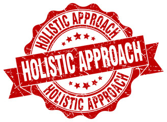 Obraz premium holistic approach stamp. sign. seal